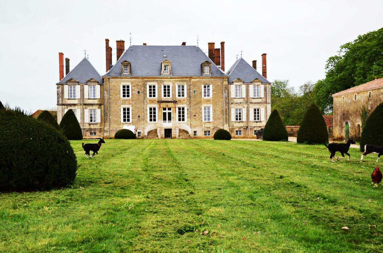 Chateau Des Noces Bazoges-en-Pareds Exterior foto